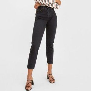 Levi's Wedgie Fit Ankle Jeans Size 26